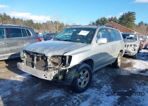 2006 Toyota Highlander z USA, uszkodzony, nr VIN JTEDD21A960136530